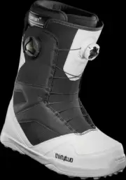 THIRTYTWO STW DOUBLE BOA WHITE/BLACK MENS SNOWBOARD BOOTS