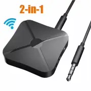 Bluetooth 4.2 Receiver Transmitter Audio Music Stereo Wireless Adapter RCA 3.5MM