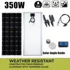 12V 350W Fixed Solar Panel Kit Mono Generator Caravan Camping Charging 350 Watt