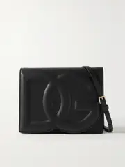 [Dolce & Gabbana] Dolce & Gabbana - Leather Shoulder Bag - Black - One size One size Black