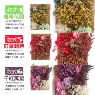 【BJ SHOP】乾燥花 量販包 浮游花 蠟燭 花藝材料包 蠟燭 乾花 居家裝飾(乾燥花 永生花)