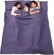 Daseeme Lightweight Sleeping Bag Liner Sleeping Sack Outdoor Camping Hotel Travel Sheet