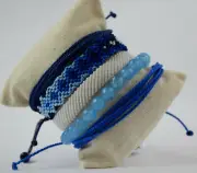 SADE Horizon Blue chalcedony Elegant bracelet Endless feel where sky nd sea meet