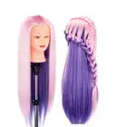 Mannequin Training Head Hair Hairdressing Styling Manikin Doll Salon Clamp 24''