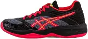 [ASICS] Women's Netburner Ballistic Ff Volleyball Shoes, Black (Black/Laser Pink 001), 7 UK