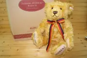 Steiff Bear 655302 Andreas #01578/1997 w/ Growler 1897-1997
