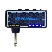Guitar Bass Headphone Amp Mini Headphone Amplifier US Madness Rechargeable Po...