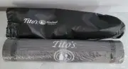 Tito's Handmade Vodka Yoga Mat w/black bag Roll-Up 69"x24" NEW Limited Edition