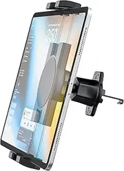 Air Vent Car Tablet Mount for for 4.7-13" Phone & iPad - Car Vent Tablet Holder for Car with Aluminum Upgraded Clip, Compatible with iPad Pro/Air/Mini, Galaxy Tabs, iPhone, Tablets