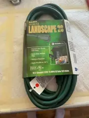 New 216 Guage 20 Foot Green Lanscape Indoor / Outdoor Use