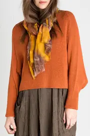 Merino Wool Batwing Knit--HAM-96464M1