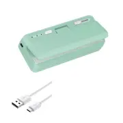 Mini Bag Sealer, USB Charger Potato Chip Bags Heat Sealer Capper, Reseals6838
