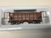 Bachmann Silver Series #19512 HO scale “PRR” 55 ton 2 bay hopper Rd. #150703