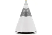 Bluetooth HiFi Speaker, Room Speaker Home Party Speaker with Deep Bass, Piano Paint, Atmosphere Lighting (white)
