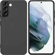 [TENOC] Phone Case for Samsung Galaxy S21+ Plus 5G, Black Case Anti-Fingerprint Protective Bumper Matte Cover