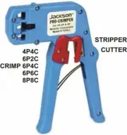 Dual-Modular Network Crimping Tools RJ45,RJ11.RJ12