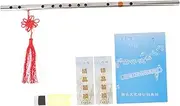 WHAMVOX Professional Chinese Flute Stainless Steel Metal Instrument Perfect for Students Beginner's Flute