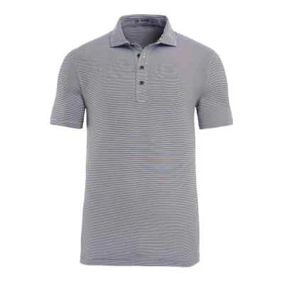 Brand New! G/Fore Narrow Stripe Polo -- Twilight/Snow