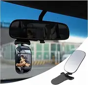 Car Rearview Mirror Children Car Back Seat Baby Mirror Adjustable Automotor Kids Monitor Car Blind Spot Mirror