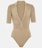 [Jacquemus] Jacquemus Le Body Yauco bodysuit UK 18 beige