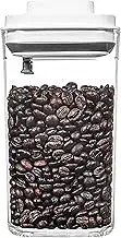 Coffee Bean Container, Coffee Airtight Storage Containers, Kitchen Supplies, Pantry Organization, Stackable Travel Snack Holder For Flour Cereal Seasoning