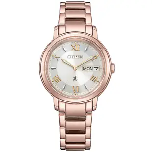 【聊聊甜甜價】CITIZEN 星辰 xC系列 光動能 玫瑰金時尚腕錶 EE1003-68W