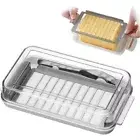 Rectangular Butter Slicer Box with Fork Cheese Keeper Fresh-keeping