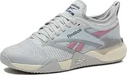 [Reebok] Women's Nano Court Sneaker, Moon/Vintage Chalk/Dusty Rose, 5.5
