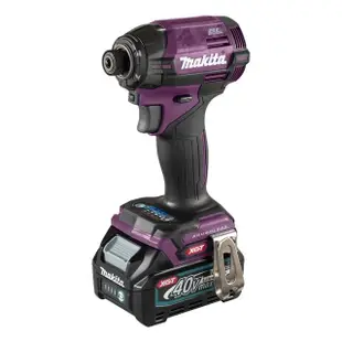 【MAKITA 牧田】TD002GD204紫色 40V無刷衝擊起子機 日本製40V 2.5A*2(TD002GD204)