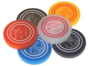 4 x Carrom Board Striker - White Colour with Design on it