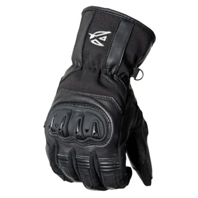 New AGVsport Ladies Esprit Leather Motorcycle Gloves Hard Knuckle Protection