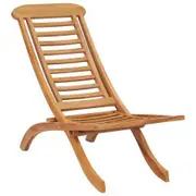 Folding Garden Chair Solid Teak Wood