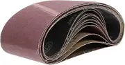 Versatile Sanding Belts 12pcs Assorted Grits (80/120/150/180/240/320) for Woodworking