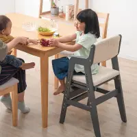 在飛比找蝦皮購物優惠-gen日本寶寶餐椅兒童學習椅書桌座椅傢用學生寫字椅實木陞降靠
