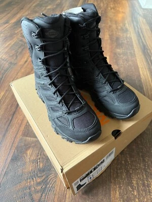 NEW Merrell J003907 MOAB 3 Waterproof Tactical Side-Zip Duty Boots for Men SZ 9