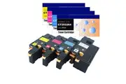 4x Compatible Fuji Xerox CT202064 / CT202065 / CT202066 / CT202067 (CM225) Toner Cartridges (BK+C+M+Y)