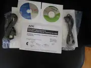 NEW APC 0L1675 Smart UPS Quick Start (2) Cords and Manual CD *FREE SHIPPING*