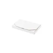 100x Mailing Box 140 x 80 x 16mm Superflat White Rigid Mailer Envelope B161