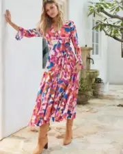 Mister Zimi Tamara dress in mosaic floral NEW size 10