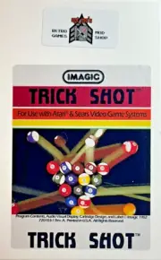 Atari 2600 Replacement Label - Imagic - Trick Shot