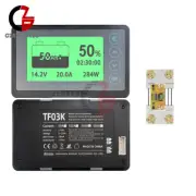 500A Battery Monitor Shunt LCD Capacity Voltage AMP Power Meter Coulomb Meter