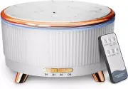 500ML Large Capacity Essential Oil Diffuser, Ultrasonic Aromatherapy Diffuser wi
