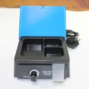 NEW 3 Well Dental Lab Analog Wax Heater Pot Waxing Melting Dipping Melter SALE