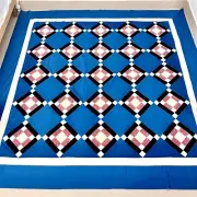 Handmade Ohio Star Patchwork Queen size Quilt top/topper Sewing/Quilt craft