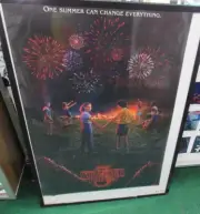 STRANGER THINGS POSTER OOP 2017 RARE NEW SEALED