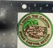 Vintage Patch I Hicked The Canyon Grand Canyon Arizona