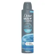 Dove Men + Care Zero Aluminium Clean Comfort 250ml