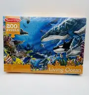Melissa & Doug Living Ocean #8970 Fish Sea Jigsaw Puzzle Ages 8+ New Sealed