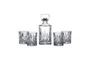 Royal Doulton Square Spirit Crystalline Decanter Set - Decanter & 4 Tumblers