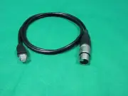 DMX 5 Pin XLR Female to Cat5e Adapter Cable For ENTTEC PRO, ENTTEC OPEN, 3 Ft.